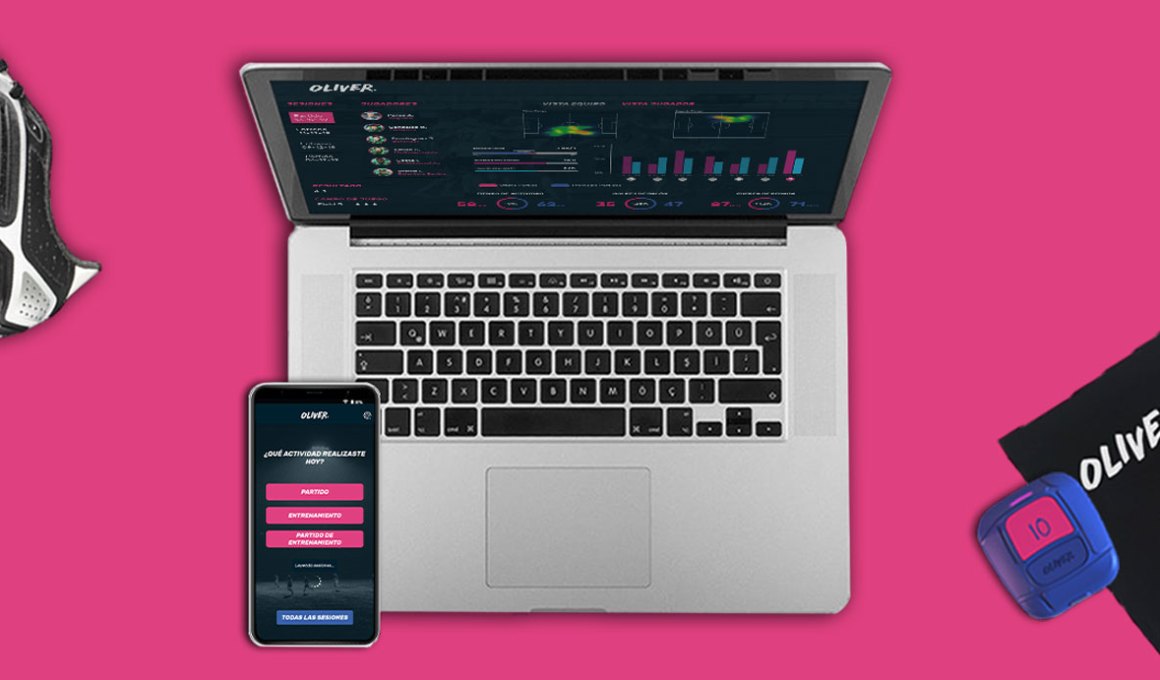 Oliver launched its football device and app among some European teams.