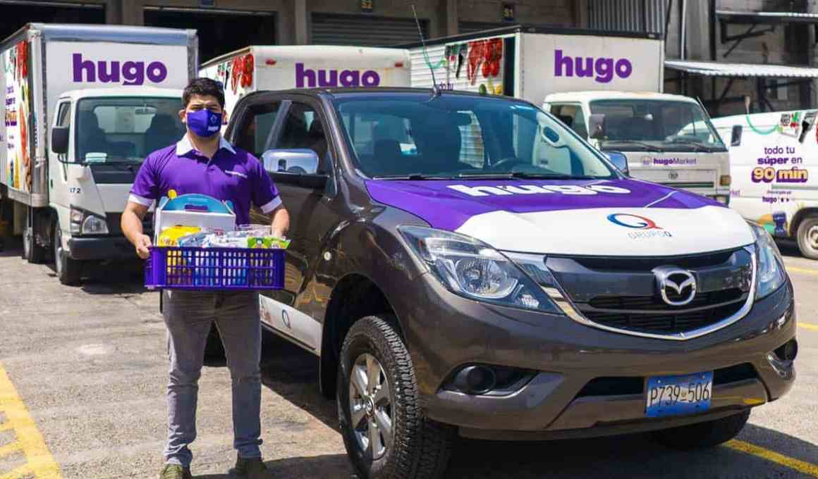 Hugo will offer over 2,000 products for its grocery delivery service.