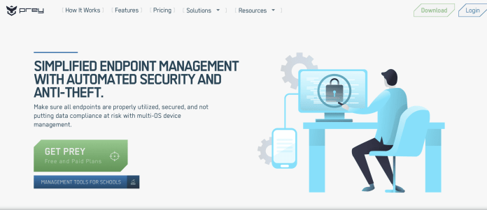 Prey web application 