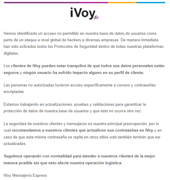 startup experiences data breach, over 127,000 accounts exposed